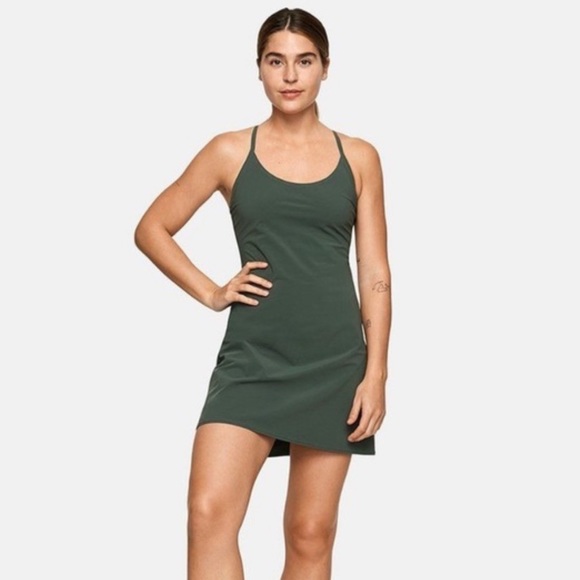 Outdoor Voices Dresses Nwt Outdoor Voices The Exercise Dress Evergreen Poshmark